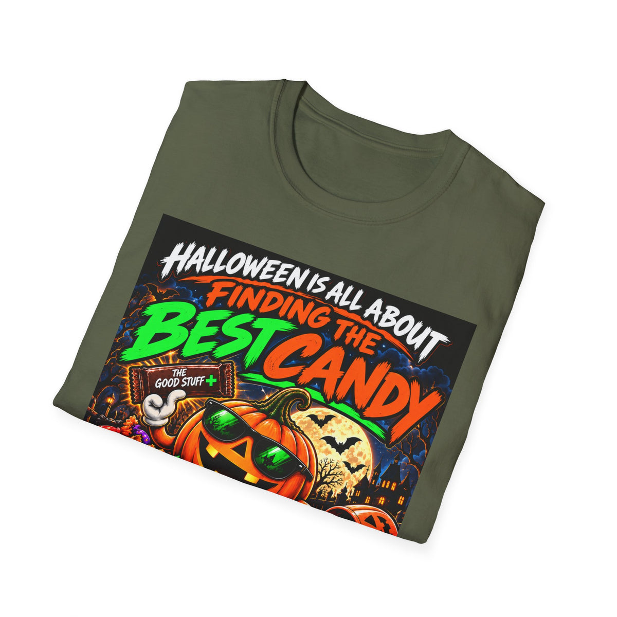 Halloween Is All About Finding the Best Candy | Positive Halloween T-Shirt