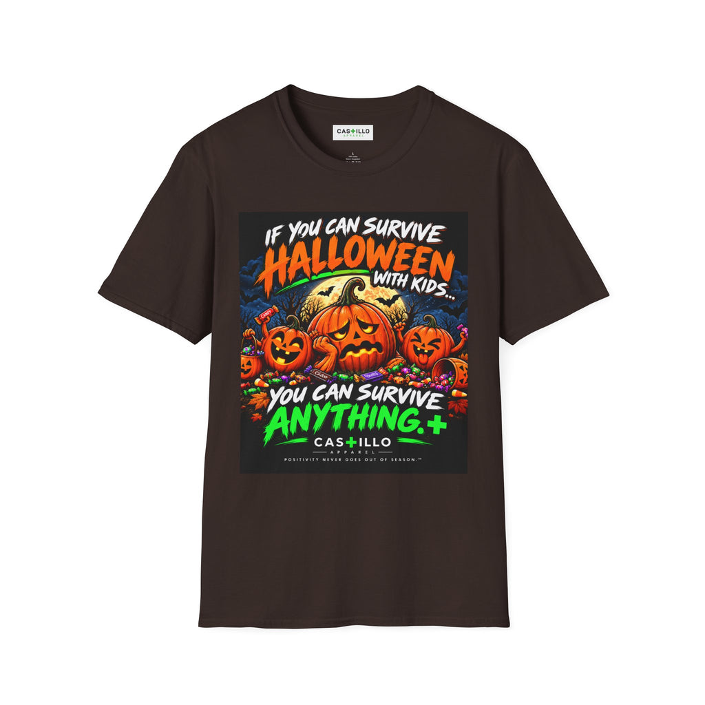 Survive Halloween With Kids | Funny Halloween T-Shirt