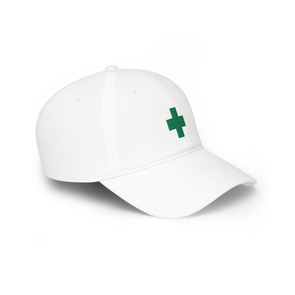 CAS+ILLO Go Positive Embroidered Cap | Adjustable Cotton Hat