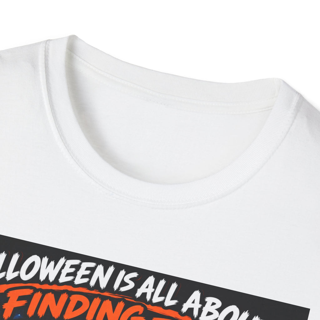 Halloween Is All About Finding the Best Candy | Positive Halloween T-Shirt