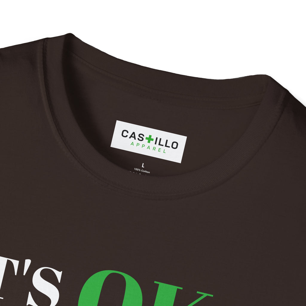 It’s OK to Make Mistakes – Positive Message T-Shirt | CAS+ILLO Apparel