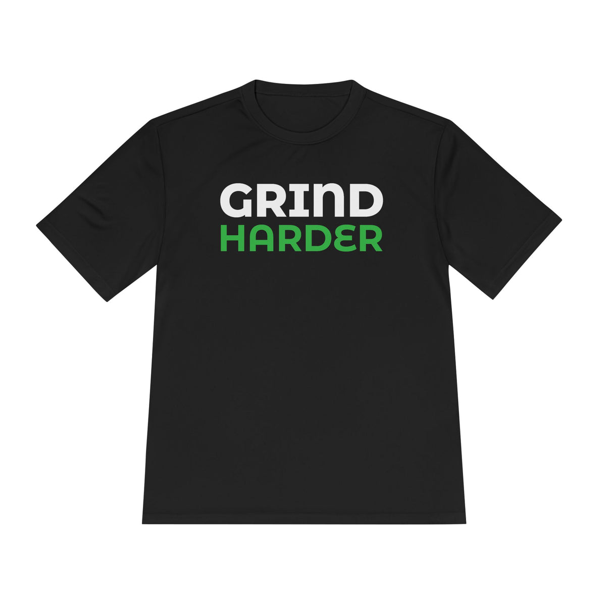 GRIND HARDER – Moisture-Wicking Performance T-Shirt | CAS+ILLO Apparel