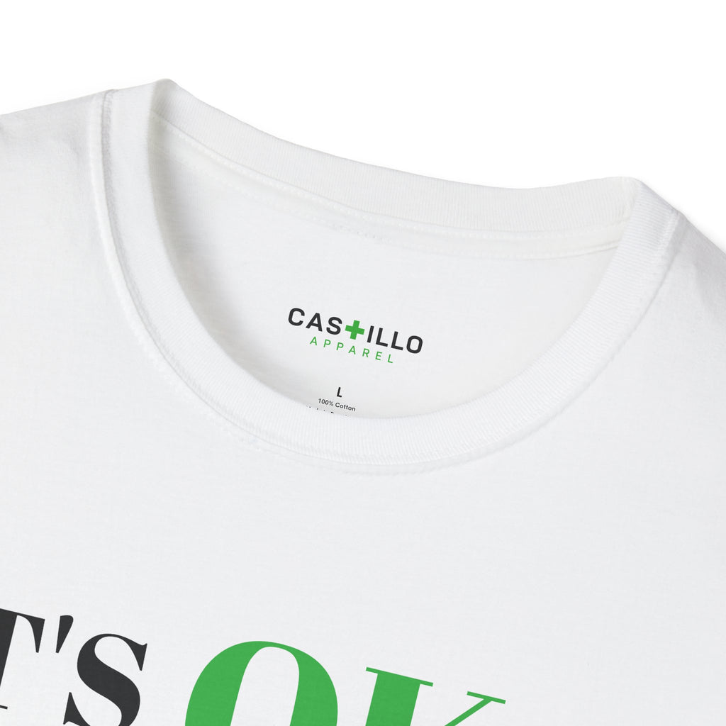 It’s OK to Make Mistakes – Positive Message T-Shirt | CAS+ILLO Apparel