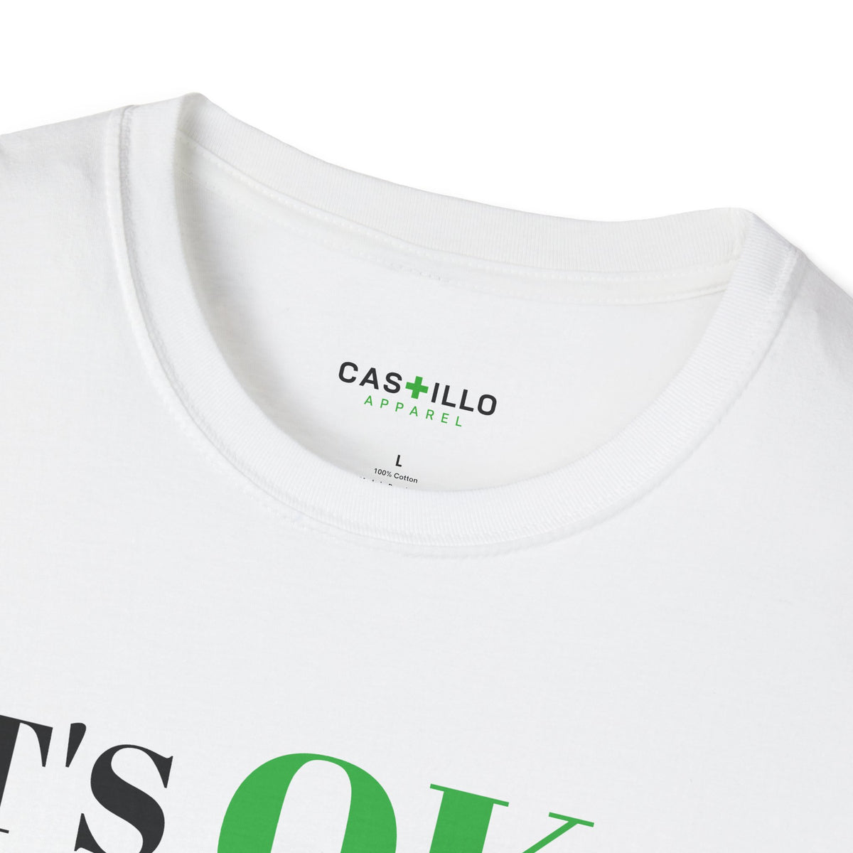 It’s OK to Make Mistakes – Positive Message T-Shirt | CAS+ILLO Apparel