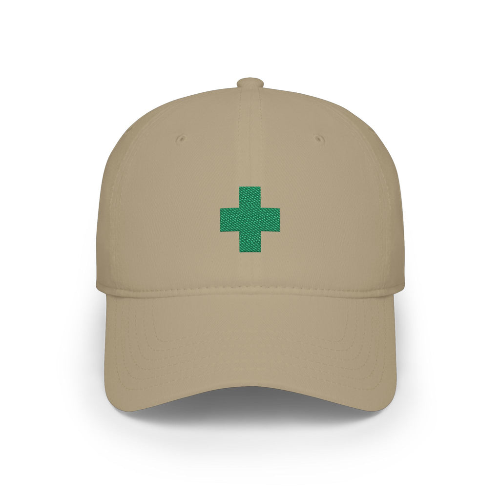 CAS+ILLO Go Positive Embroidered Cap | Adjustable Cotton Hat