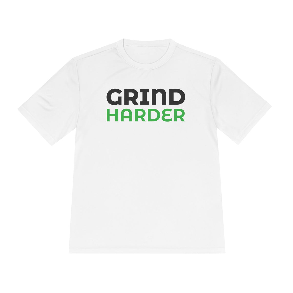 GRIND HARDER – Moisture-Wicking Performance T-Shirt | CAS+ILLO Apparel