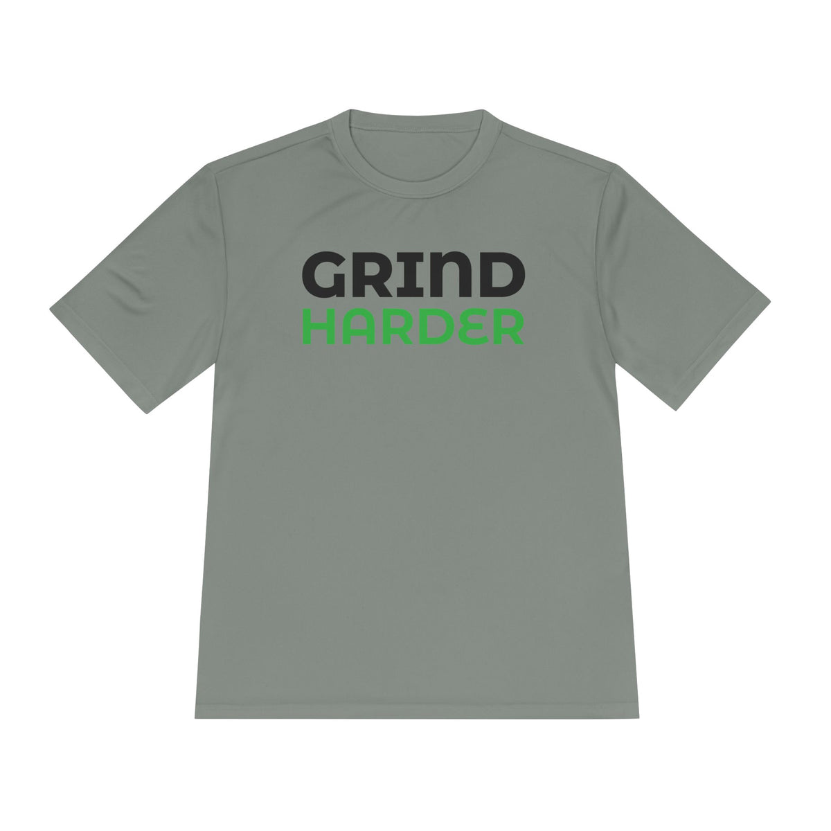 GRIND HARDER – Moisture-Wicking Performance T-Shirt | CAS+ILLO Apparel