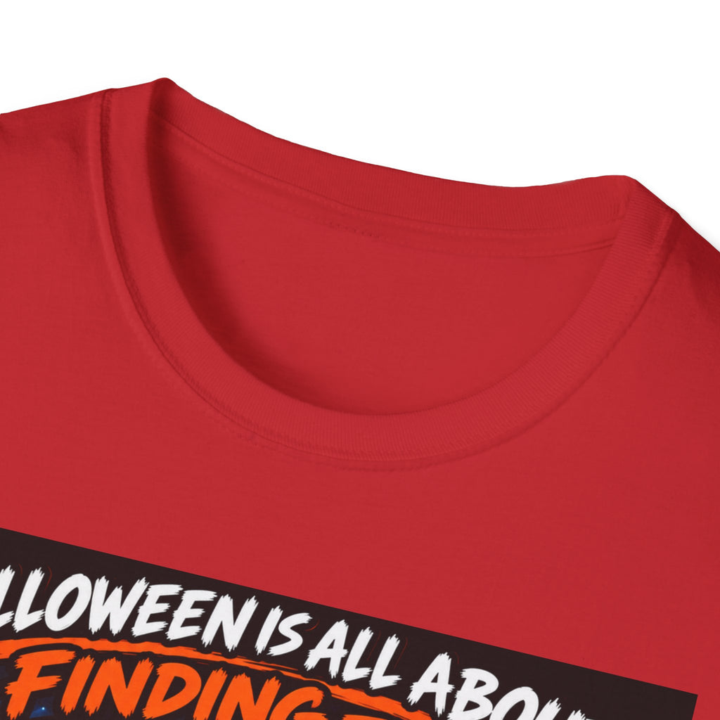 Halloween Is All About Finding the Best Candy | Positive Halloween T-Shirt