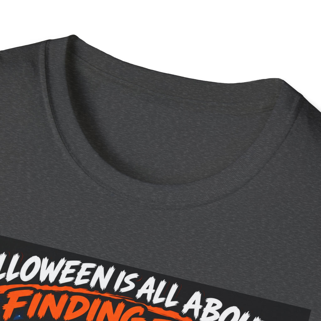 Halloween Is All About Finding the Best Candy | Positive Halloween T-Shirt