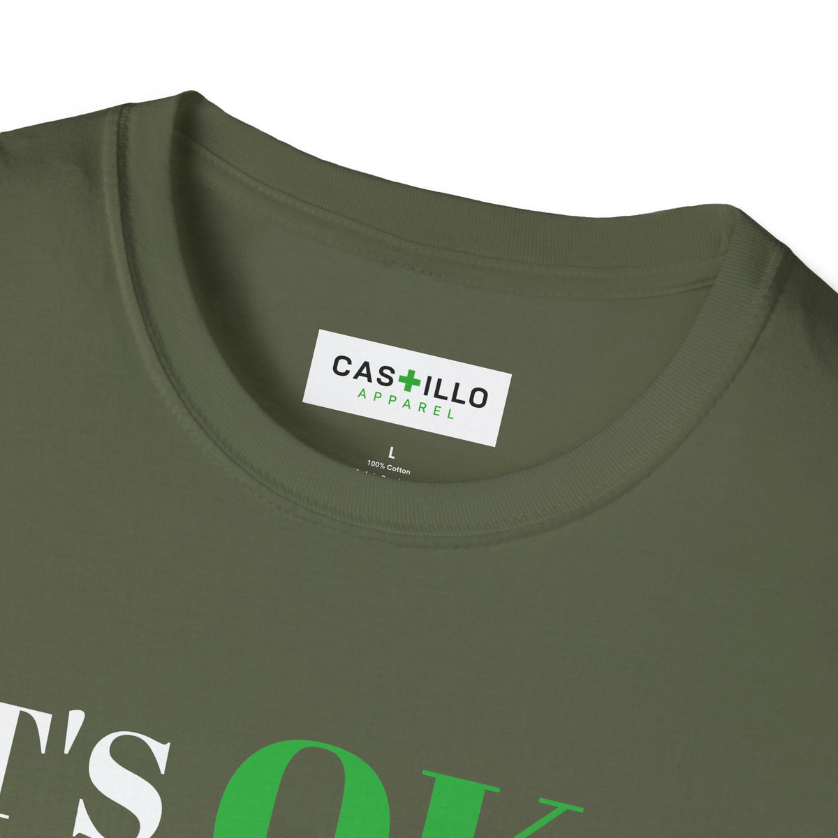 It’s OK to Make Mistakes – Positive Message T-Shirt | CAS+ILLO Apparel