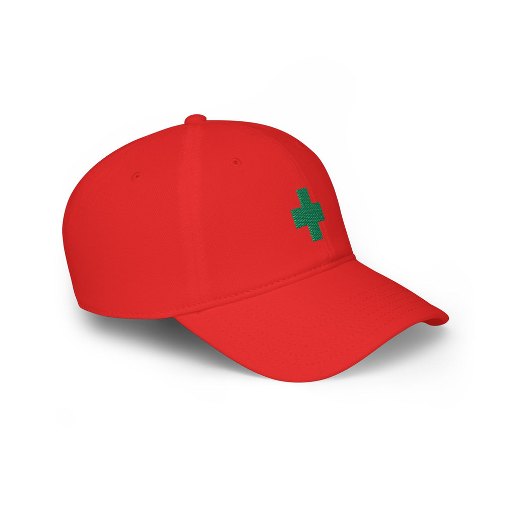 CAS+ILLO Go Positive Embroidered Cap | Adjustable Cotton Hat