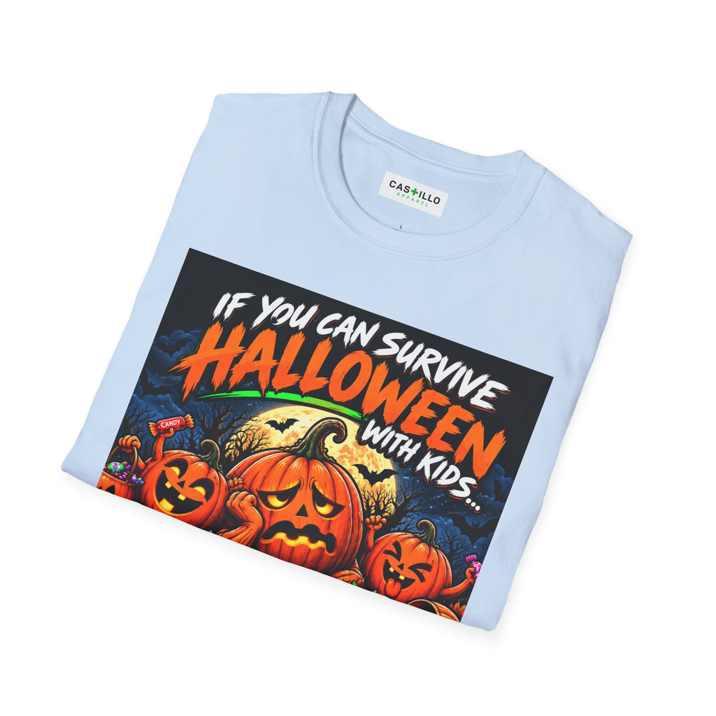 Survive Halloween With Kids | Funny Halloween T-Shirt