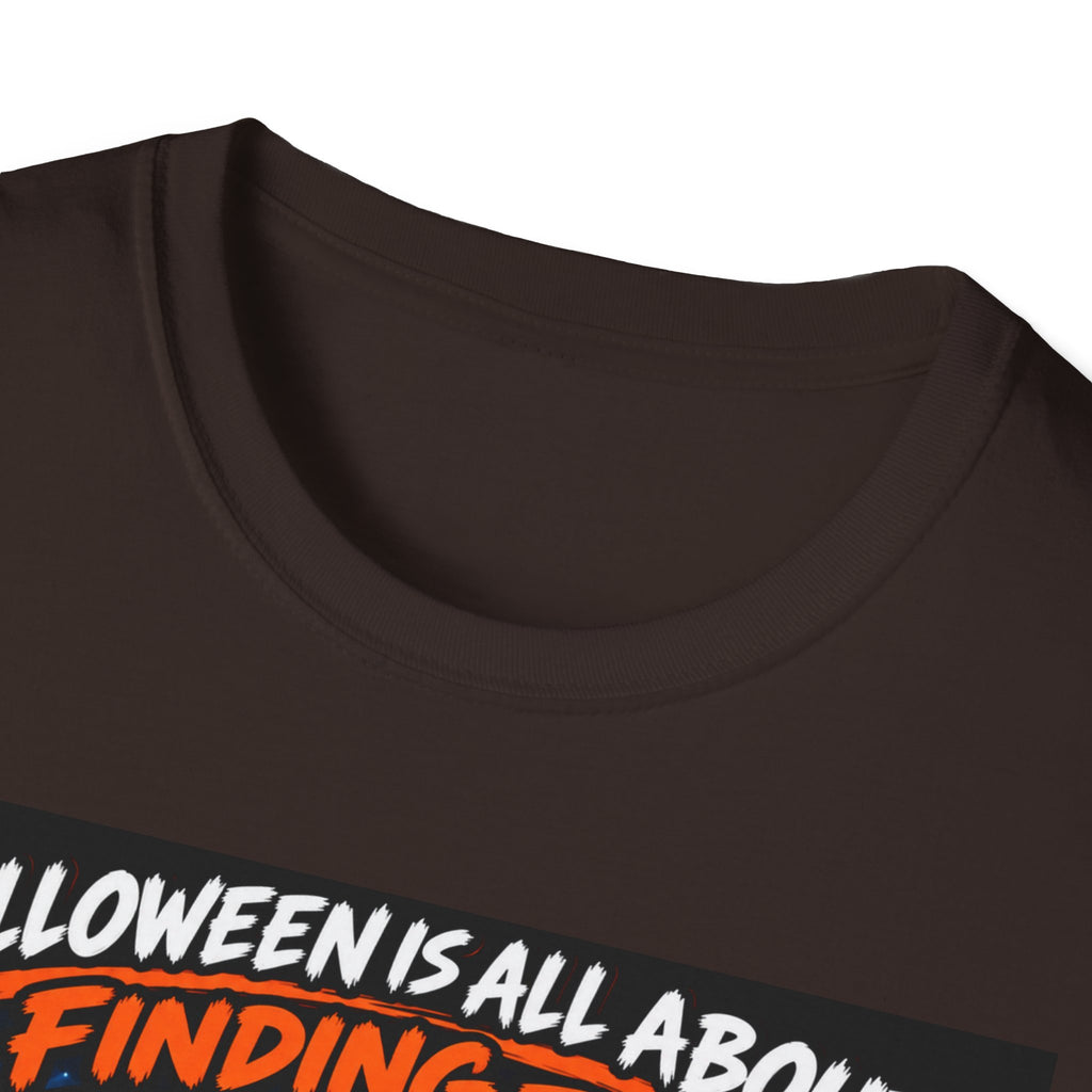 Halloween Is All About Finding the Best Candy | Positive Halloween T-Shirt