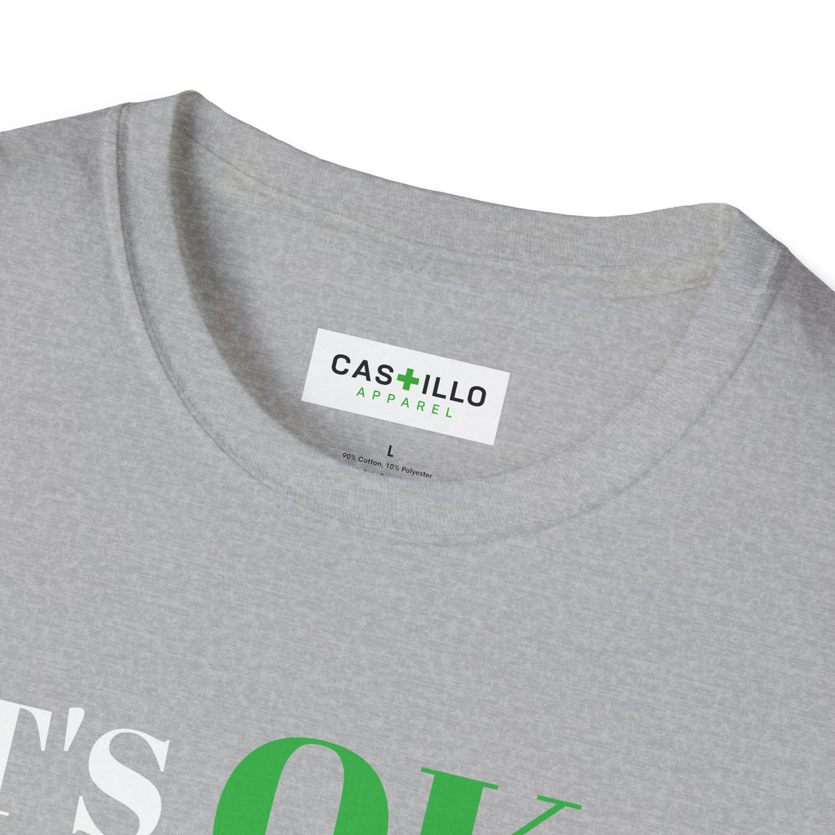 It’s OK to Make Mistakes – Positive Message T-Shirt | CAS+ILLO Apparel