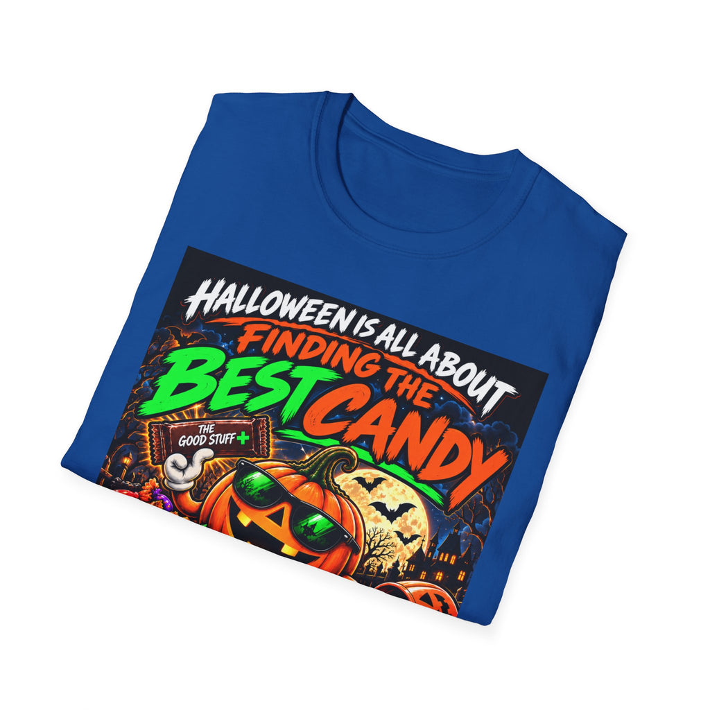 Halloween Is All About Finding the Best Candy | Positive Halloween T-Shirt
