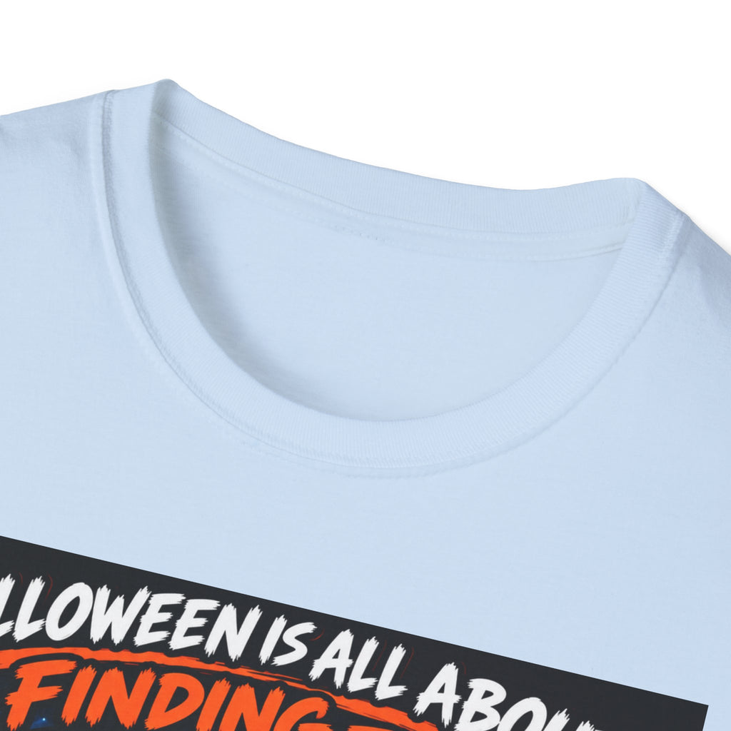 Halloween Is All About Finding the Best Candy | Positive Halloween T-Shirt