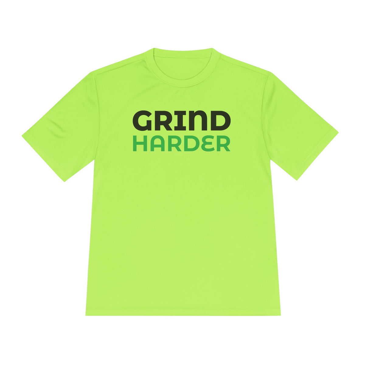 GRIND HARDER – Moisture-Wicking Performance T-Shirt | CAS+ILLO Apparel