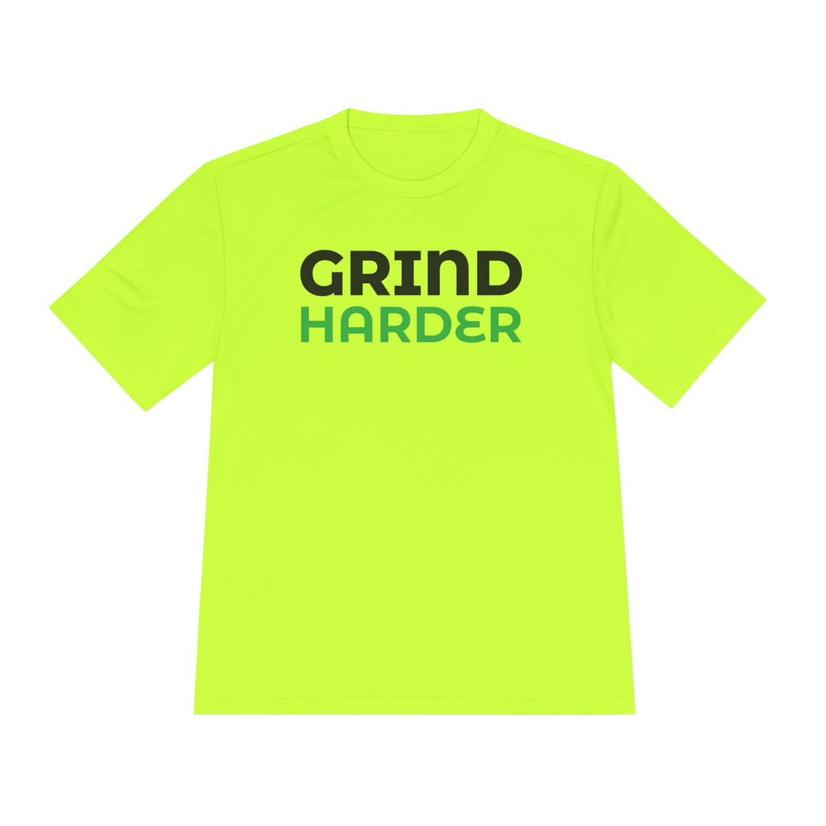 GRIND HARDER – Moisture-Wicking Performance T-Shirt | CAS+ILLO Apparel