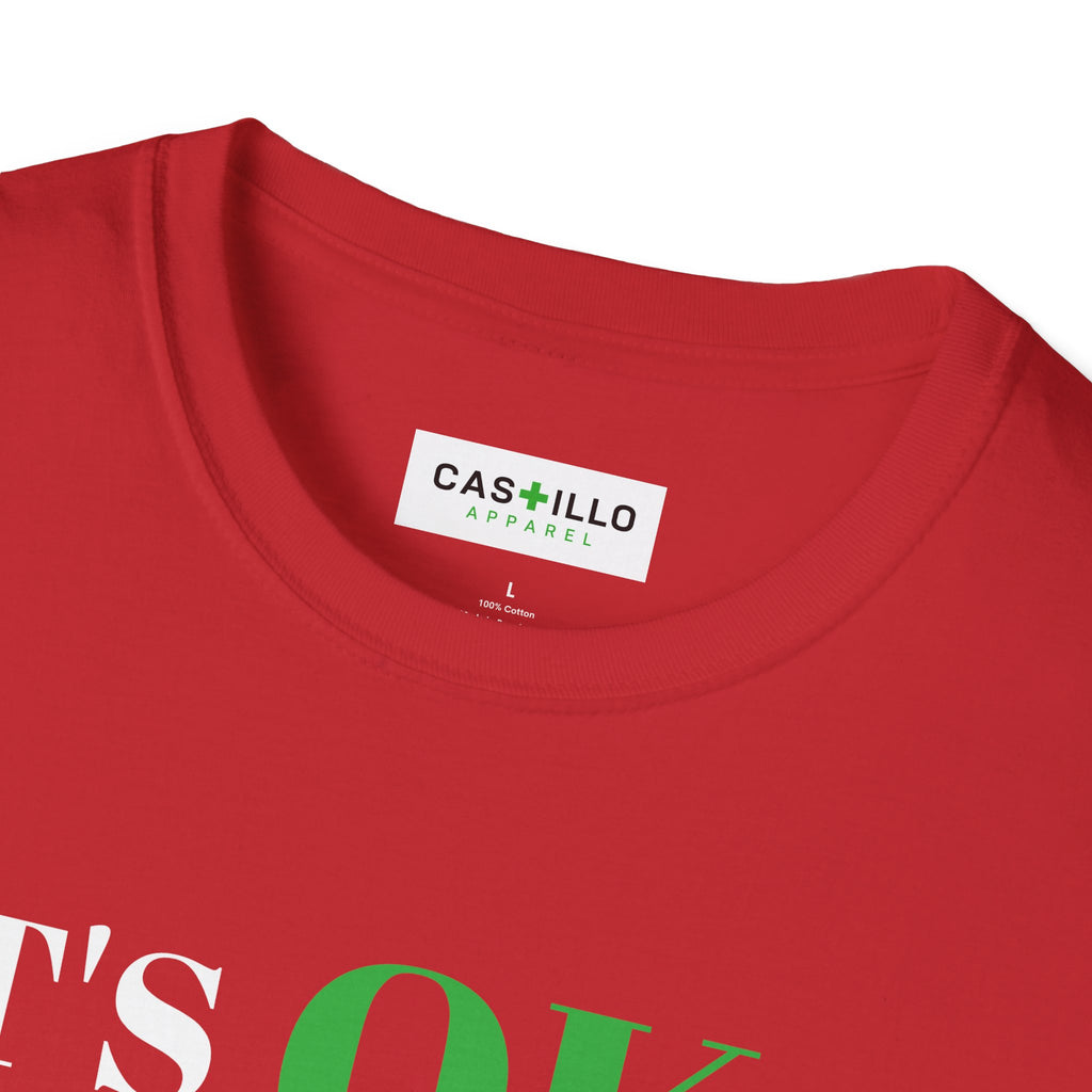 It’s OK to Make Mistakes – Positive Message T-Shirt | CAS+ILLO Apparel