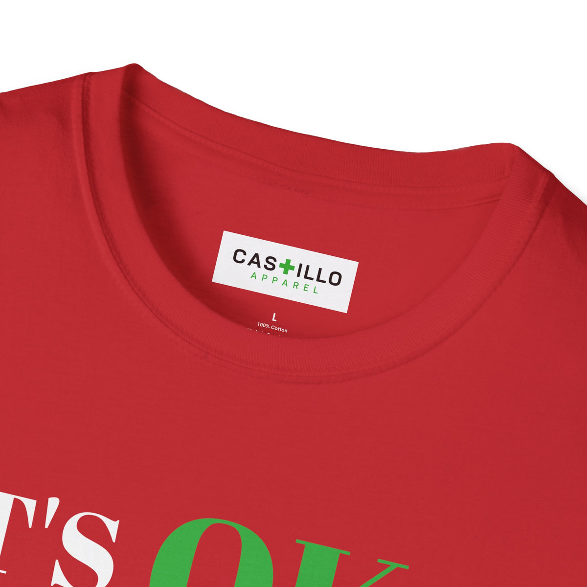 It’s OK to Make Mistakes – Positive Message T-Shirt | CAS+ILLO Apparel