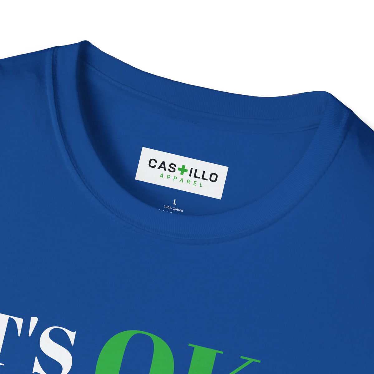 It’s OK to Make Mistakes – Positive Message T-Shirt | CAS+ILLO Apparel