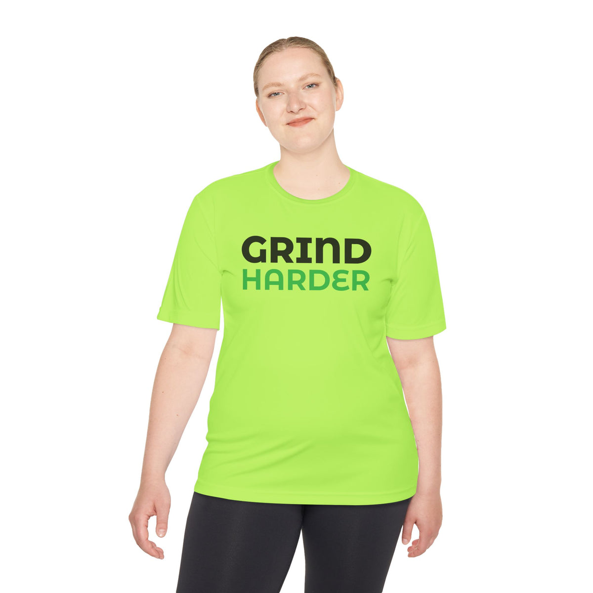 GRIND HARDER – Moisture-Wicking Performance T-Shirt | CAS+ILLO Apparel