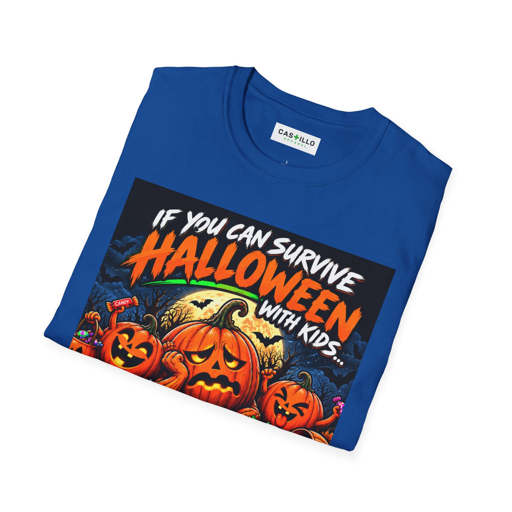 Survive Halloween With Kids | Funny Halloween T-Shirt