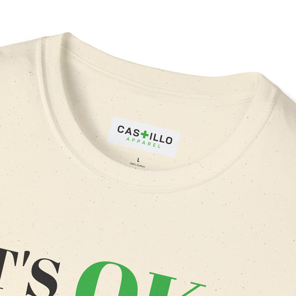 It’s OK to Make Mistakes – Positive Message T-Shirt | CAS+ILLO Apparel