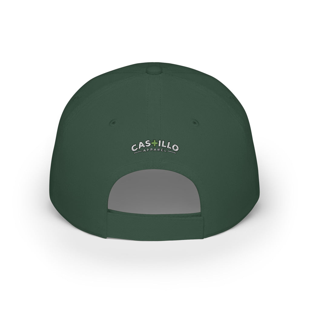 CAS+ILLO Go Positive Embroidered Cap | Adjustable Cotton Hat