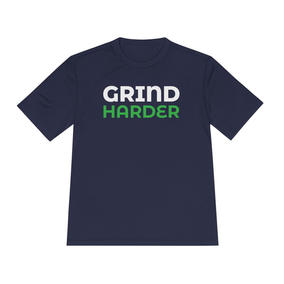 GRIND HARDER – Moisture-Wicking Performance T-Shirt | CAS+ILLO Apparel