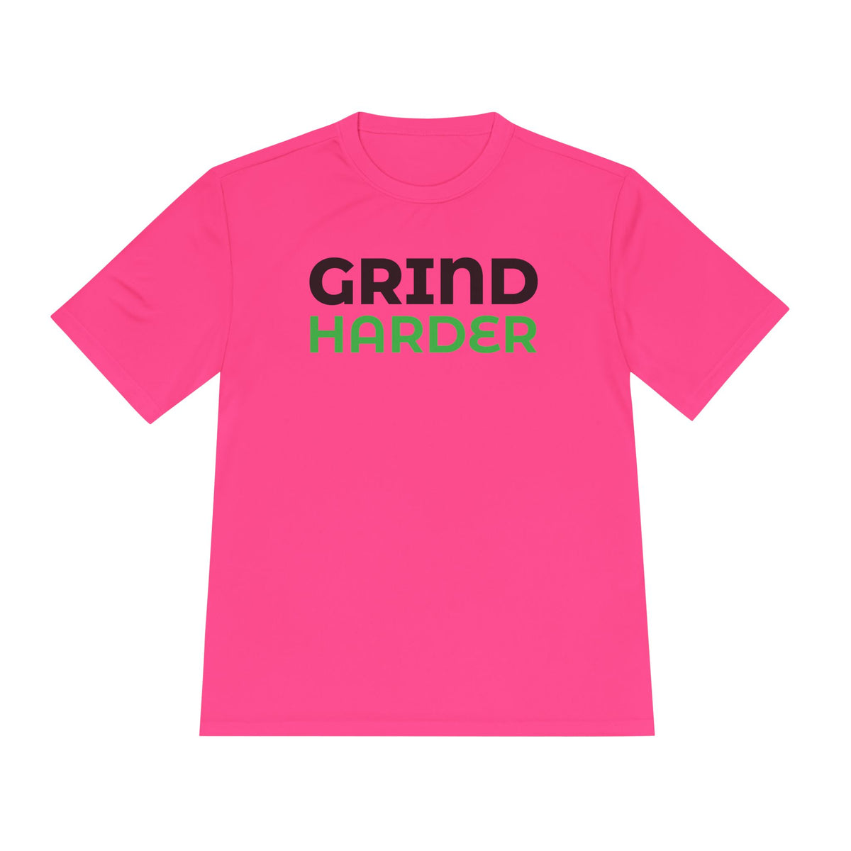 GRIND HARDER – Moisture-Wicking Performance T-Shirt | CAS+ILLO Apparel