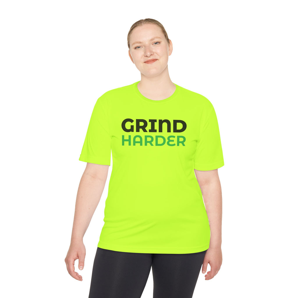 GRIND HARDER – Moisture-Wicking Performance T-Shirt | CAS+ILLO Apparel