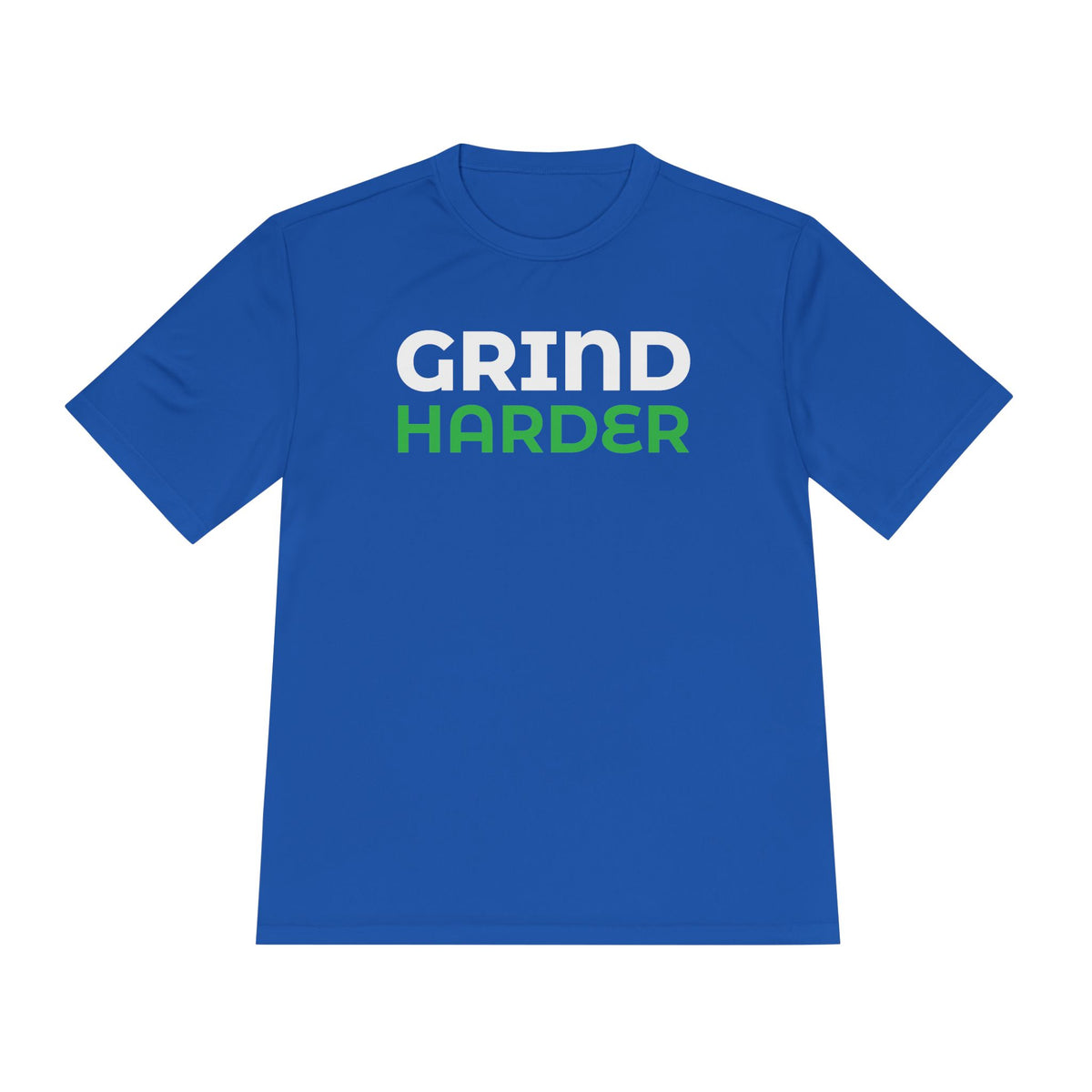 GRIND HARDER – Moisture-Wicking Performance T-Shirt | CAS+ILLO Apparel
