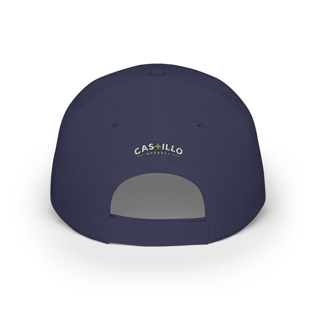 CAS+ILLO Go Positive Embroidered Cap | Adjustable Cotton Hat